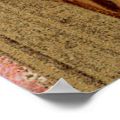 Enthroned St. Joseph met Toddler Christus Child Poster (Hoek)