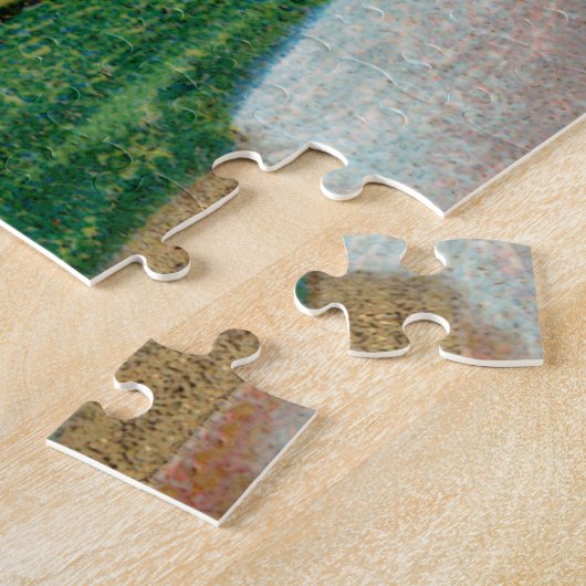 Enthroned St. Joseph Receiving Vatican Maquette Legpuzzel (Zijkant)