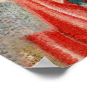 Enthroned St. Joseph Receiving Vatican Maquette Poster (Hoek)