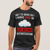 Enthusiasm Cloud Watching T-shirt (Voorkant)