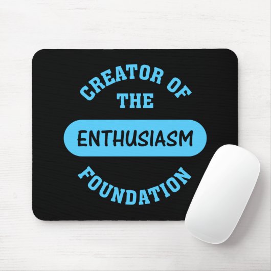 Enthusiasme Foundation Creator Muismat (Met muis)