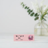 Entice~ Mini Visitekaartje (Staand voorkant)