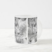 Enticing Lily Matglas Koffiemok (Voorkant rechts)