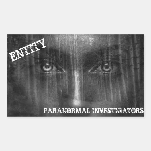 ENTITEIT PARANORMALE STICKERS (Voorkant)