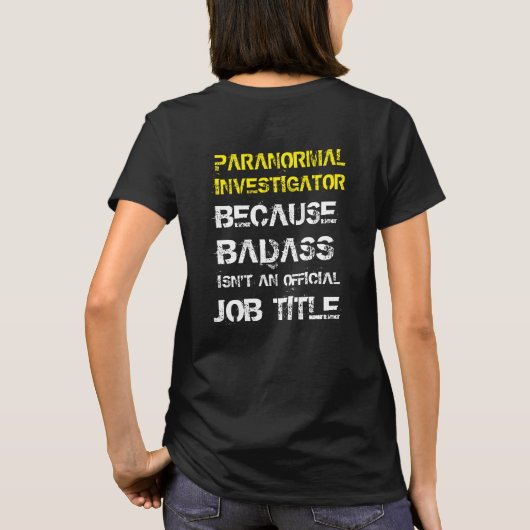 ENTITEITSBADASS T-SHIRT (Achterkant)