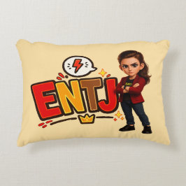 ENTJ — A Conquistadora Visionária Accent Kussen