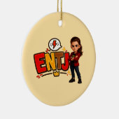 ENTJ — A Conquistadora Visionária Keramisch Ornament (Rechts)