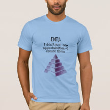 ENTJ Ik Creëer Kansen Dames T-Shirt