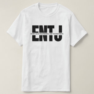 ENTJ memes MBTI humor ENTJ sarcastisch citaat T-shirt