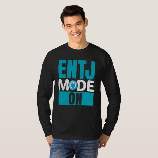 ENTJ Mode On Extroverted Personality Extrovert T-shirt (Voorkant volledig)