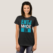 ENTJ-modus op geëxtraheerde persoonlijkheidsextrav T-shirt (Voorkant volledig)