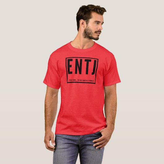 ENTJ T-SHIRT (Voorkant volledig)