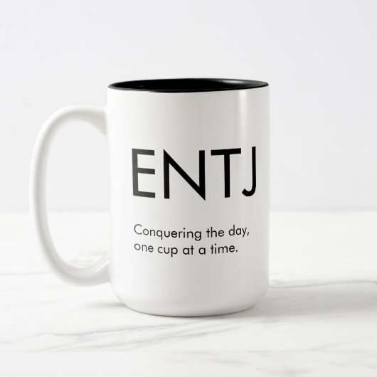 ENTJ Verovering dag Mok Gift (Links)