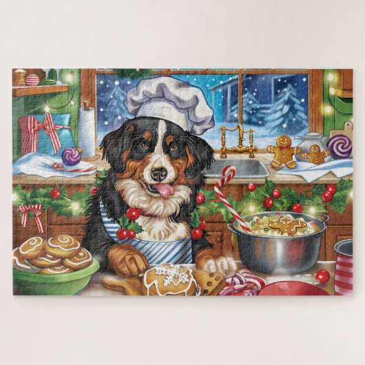 Entlebucher Berg Vakantie Bakken: Feestelijk Legpuzzel (Horizontaal)