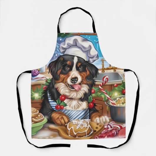 Entlebucher Berg Vakantie Bakken: Feestelijk Schort (Voorkant)