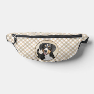 Entlebucher Berghond Schilderij Originele Honden K Heuptasje