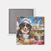 Entlebucher Bergvakantie Bakken: Feestelijk Magneet (Voorkant / Achterkant)