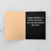 Entlebucher - ik heb mijn ogen op u! feestdagen kaart (Binnen)