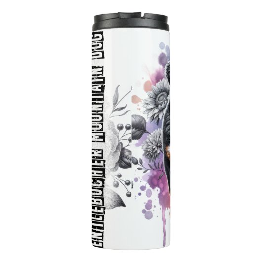 Entlebucher Mountain Dog Bloom Thermosbeker (Achterkant)