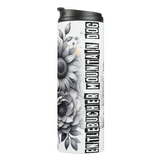 Entlebucher Mountain Dog Bloom Thermosbeker (Geroteerd rechts)