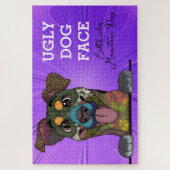 Entlebucher Mountain Dog lelijk gezicht 1000 stuks Legpuzzel (Verticaal)