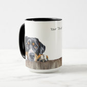Entlebucher Mountain Dog Mok (Voorkant links)