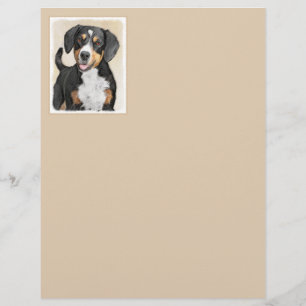 Entlebucher Mountain Dog schilderen - Originele ku