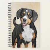Entlebucher Mountain Dog schilderen - Originele ku Planner (Voorkant)