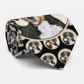 Entlebucher Mountain Dog schilderen - Originele ku Stropdas (Opgerold)