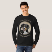 Entlebucher Mountain Dog schilderen - Originele ku T-shirt (Voorkant volledig)