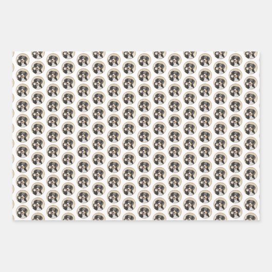 Entlebucher Mountain Dog schildert originele hondk Inpakpapier Vel (Voorkant 2)