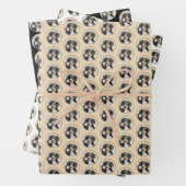 Entlebucher Mountain Dog schildert originele hondk Inpakpapier Vel (In situ)