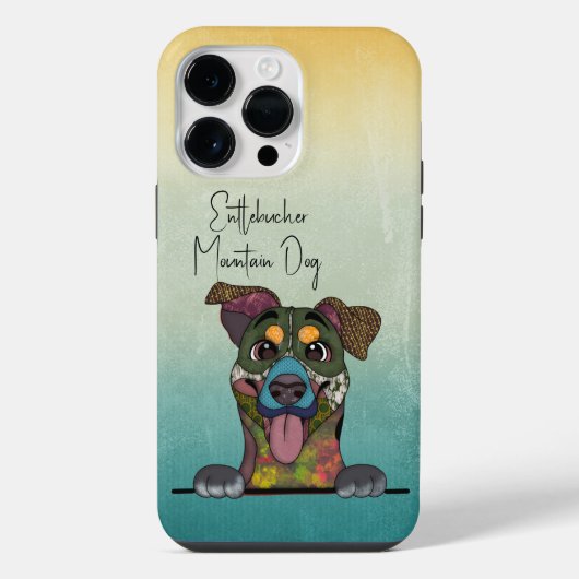 Entlebucher Mountain Dog Ugly Face iPhone Hoesje (Achterkant)