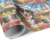 Entlebucher Mountain Holiday Baking: feestelijk Cadeaupapier (Rol Hoek)