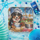 Entlebucher Mountain Holiday Baking: feestelijk Papieren Bordje (Feest)