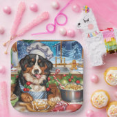 Entlebucher Mountain Holiday Baking: feestelijk Papieren Bordje (Feest)