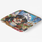 Entlebucher Mountain Holiday Baking: feestelijk Papieren Bordje (Gebogen)