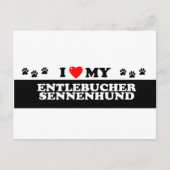 ENTLEBUCHER SENNEHUND_ BRIEFKAART (Voorkant)