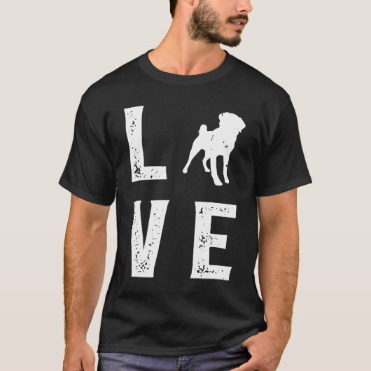 Entlebucher Sennenhund Love  1 T-shirt (Voorkant)