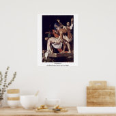 Entombe van Michelangelo Merisi da Caravaggio Poster (Keuken)