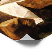 Entombment van Christus - Caravaggio Poster (Hoek)