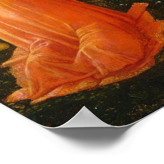 Entombment van Christus, Fra Angelico Fine Art Pos Poster (Hoek)