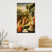 Entombment van Christus, Fra Angelico Fine Art Pos Poster (Keuken)