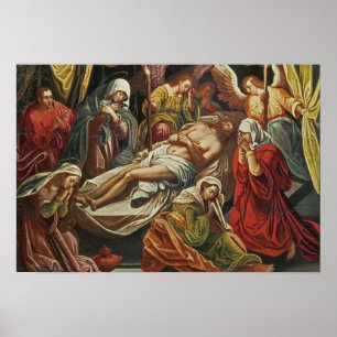 Entombment van Christus, Villabranca Poster
