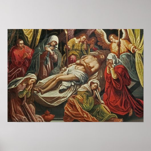 Entombment van Christus, Villabranca Poster (Voorkant)