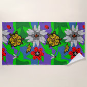 Entomologen Bouquet Strandlaken (Voorkant)