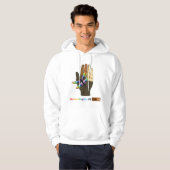 Entomologen van Color logo Hoodie (Voorkant volledig)