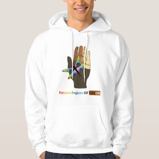 Entomologen van Color logo Hoodie (Voorkant)