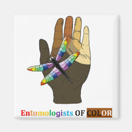 Entomologen van Color logo Magneet