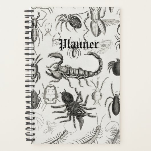 Entomologie - Arachniden, Myriapoda 2022 Planner (Voorkant)